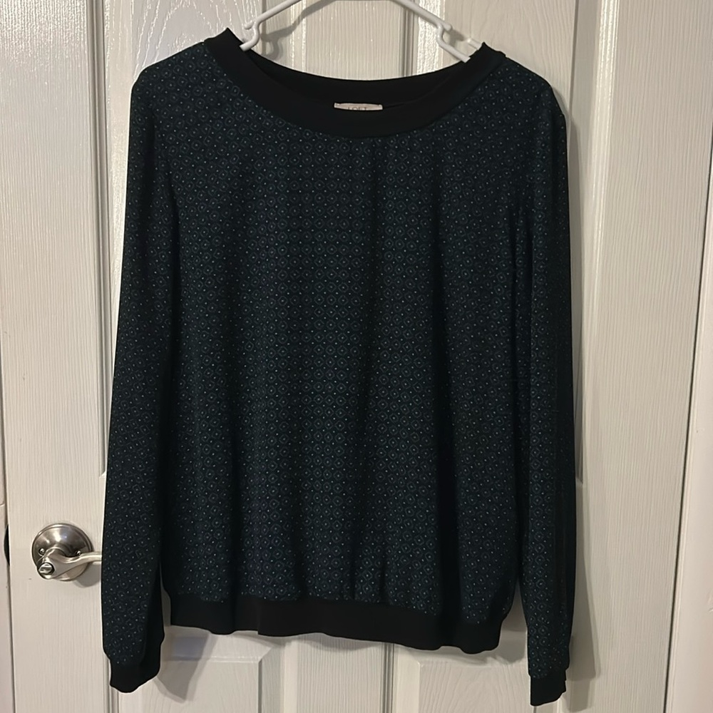 Long sleeve blouse